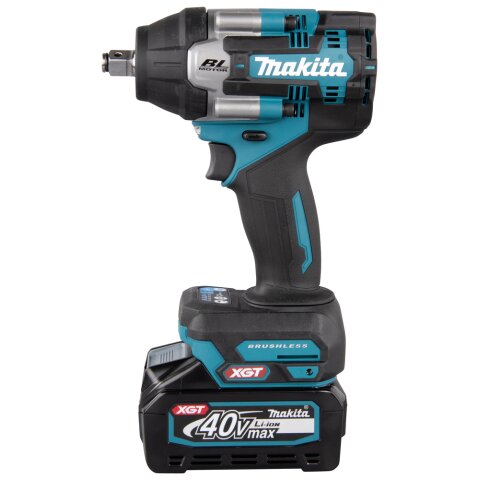 Makita TW007GM201 Akku-Schlagschrauber 40V max. / 4,0 Ah, 2 Akkus + Ladegerät im MAKPAC
