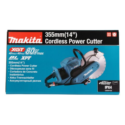 Makita CE001GZ Akku-Trennschleifer 2x40V max. (ohne Akku, ohne Ladegerät)