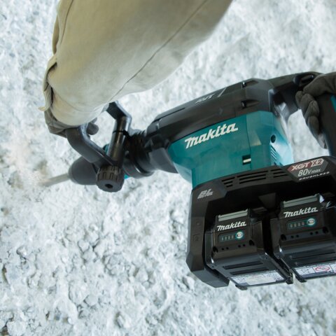 Makita HM002GZ03 Akku-Stemmhammer 2x40V max. (ohne Akku, ohne Ladegerät) im Transportkoffer EN