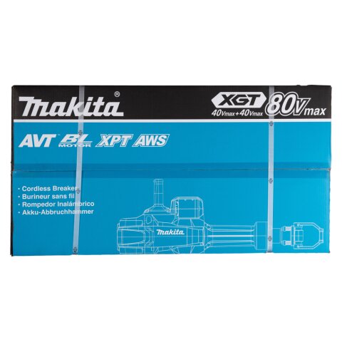 Makita HM004GZ01 Akku-Abbruchhammer 2x40V max. (ohne Akku, ohne Ladegerät) EN