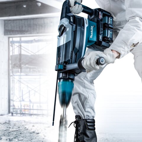 Makita HR006GZ Akku-Kombihammer SDS-MAX 2x40V max. (ohne Akku, ohne Ladegerät) EN