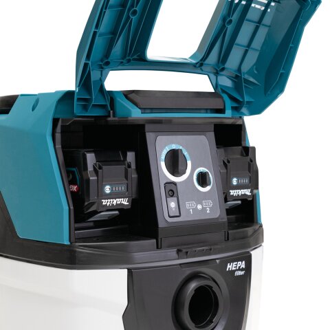 Makita VC007GLZ01 Akku-Staubsauger Klasse L, 40 l 2x40V max. (ohne Akku, ohne Ladegerät) EN