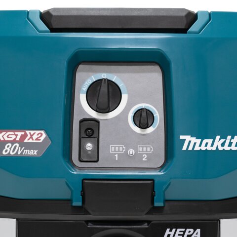 Makita VC007GLZ01 Akku-Staubsauger Klasse L, 40 l 2x40V max. (ohne Akku, ohne Ladegerät) EN