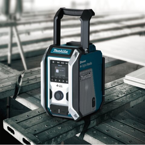 Makita DMR115 Akku-Baustellenradio 12V max. - 18V / 230V (ohne Akku, ohne Ladegerät) EN