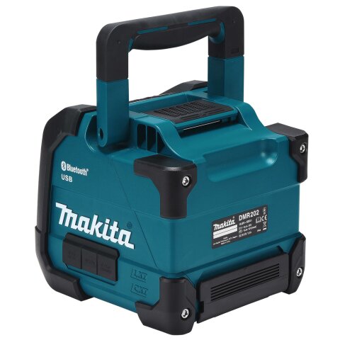 Makita DMR202 Bluetooth-Lautsprecher 12V max. - 18V / 230V (ohne Akku, ohne Ladegerät) EN