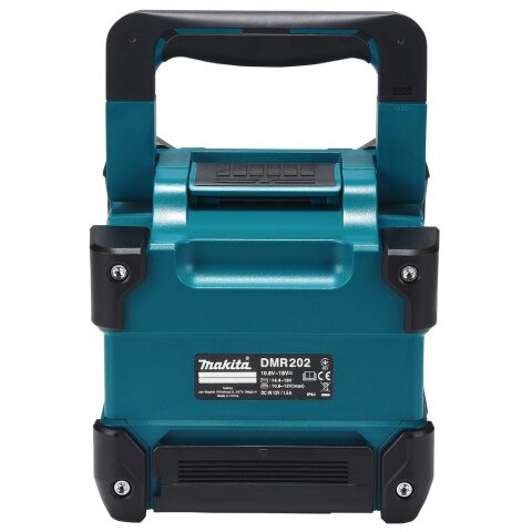 Makita DMR202 Bluetooth-Lautsprecher 12V max. - 18V / 230V (ohne Akku, ohne Ladegerät) EN