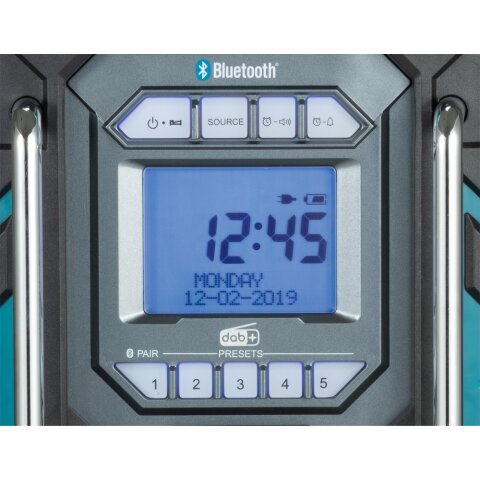 Makita DMR301 Akku-Baustellenradio 12V max. - 18V / 230V...