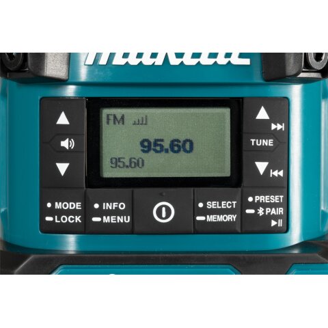 Makita MR009GZ Akku-Radio mit Laterne 40V max. (ohne Akku, ohne Ladegerät) EN