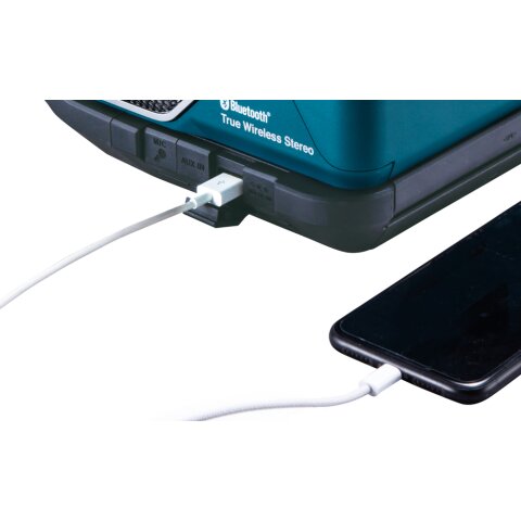Makita MR014GZ Bluetooth-Lautsprecher 40V max. - 18V / 230V (ohne Akku, ohne Ladegerät)