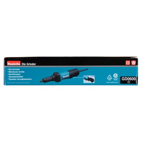 Makita GD0600 Geradschleifer 25.000 min-1
