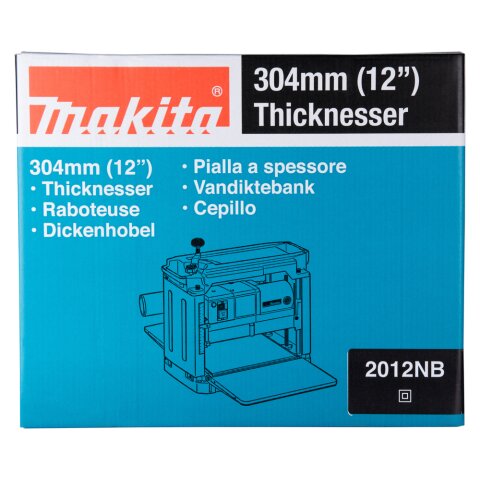 Makita 2012NB Dickenhobel 304 mm EN