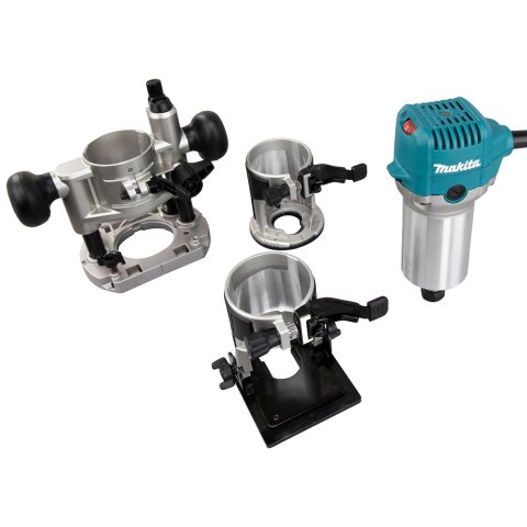 Makita RT0702CX2J Multifunktionsfräse 710 W inkl....