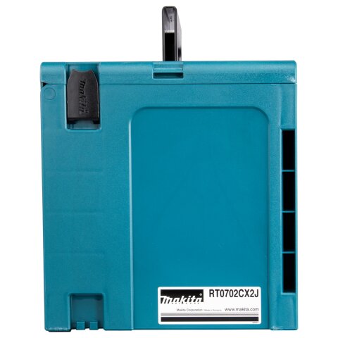 Makita RT0702CX2J Multifunktionsfräse 710 W inkl. Fräsmodule im MAKPAC EN