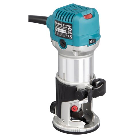 Makita RT0702CX2J Multifunktionsfräse 710 W inkl. Fräsmodule im MAKPAC EN