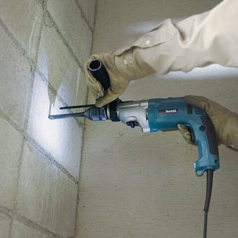 Makita HP2071FJ Schlagbohrmaschine 1.010 W mit LED