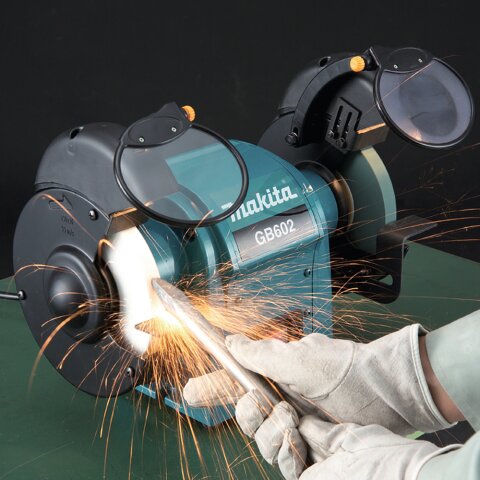 Makita GB602 Doppelschleifbock 150 mm EN
