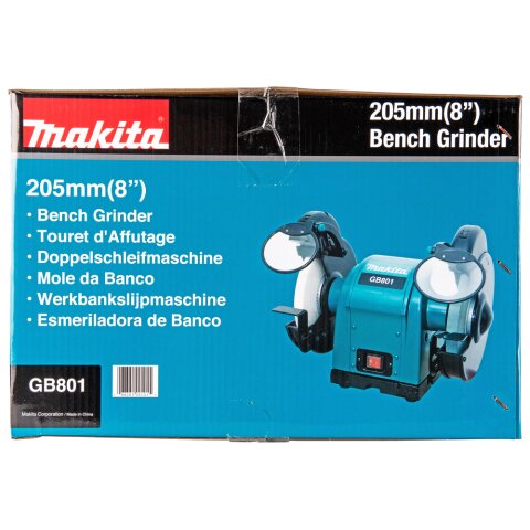 Makita GB801 Doppelschleifbock 205 mm EN