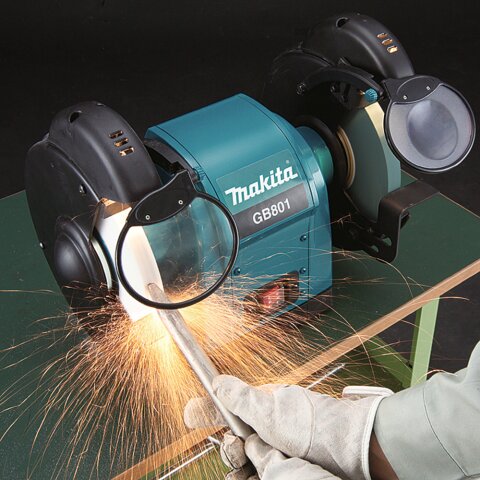 Makita GB801 Doppelschleifbock 205 mm EN