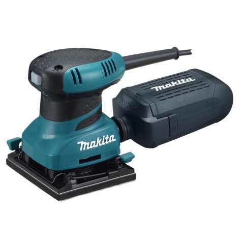 Makita BO4555J Faust-Schwingschleifer Klett 200 W im MAKPAC