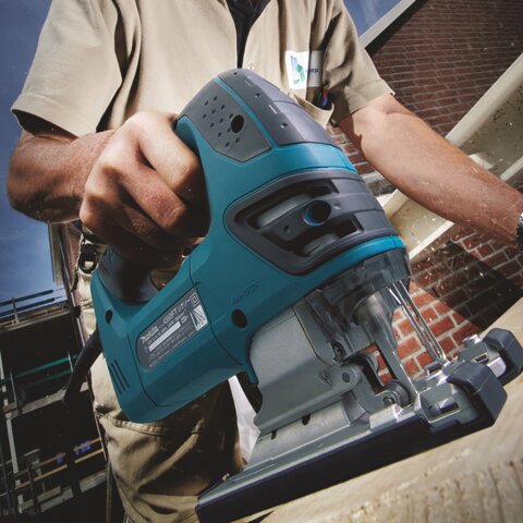 Makita 4350FCTJ Pendelhubstichsäge 135 mm mit LED EN