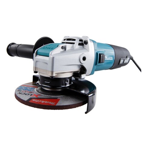 Makita GA5080RX02 Winkelschleifer X-LOCK 125 mm, 1.400 W inkl. 199710-5 Schutzhaubenabdeckung EN