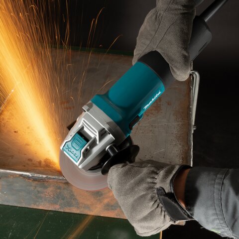 Makita GA5080RX02 Winkelschleifer X-LOCK 125 mm, 1.400 W inkl. 199710-5 Schutzhaubenabdeckung EN