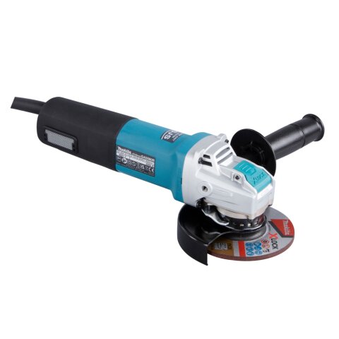 Makita GA5080RX02 Winkelschleifer X-LOCK 125 mm, 1.400 W inkl. 199710-5 Schutzhaubenabdeckung EN