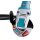 Makita GA5080RX02 Winkelschleifer X-LOCK 125 mm, 1.400 W inkl. 199710-5 Schutzhaubenabdeckung EN
