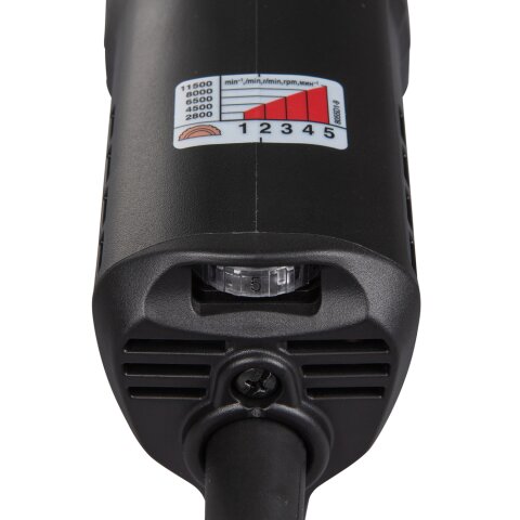 Makita GA5093X01 Winkelschleifer 125 mm, 1900 W, mit Bremse, Paddelschalter und Elektronik