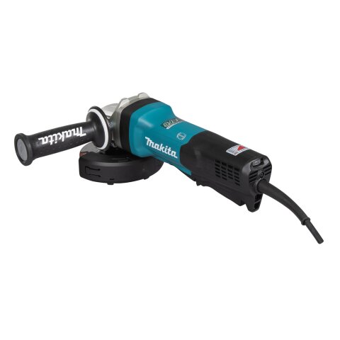 Makita GA5093X01 Winkelschleifer 125 mm, 1900 W, mit Bremse, Paddelschalter und Elektronik