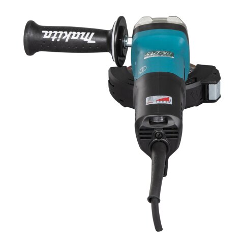 Makita GA5093X01 Winkelschleifer 125 mm, 1900 W, mit Bremse, Paddelschalter und Elektronik