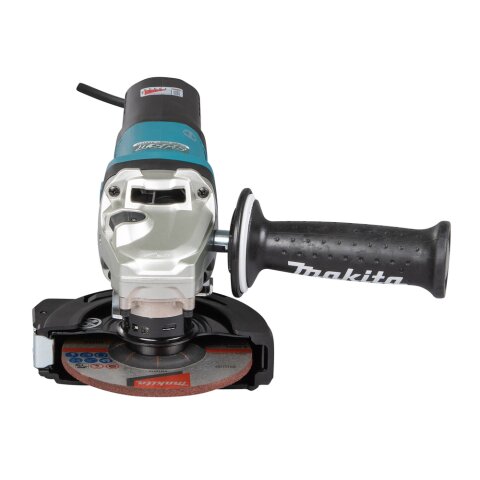 Makita GA5093X01 Winkelschleifer 125 mm, 1900 W, mit Bremse, Paddelschalter und Elektronik