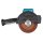 Makita GA5093X01 Winkelschleifer 125 mm, 1900 W, mit Bremse, Paddelschalter und Elektronik