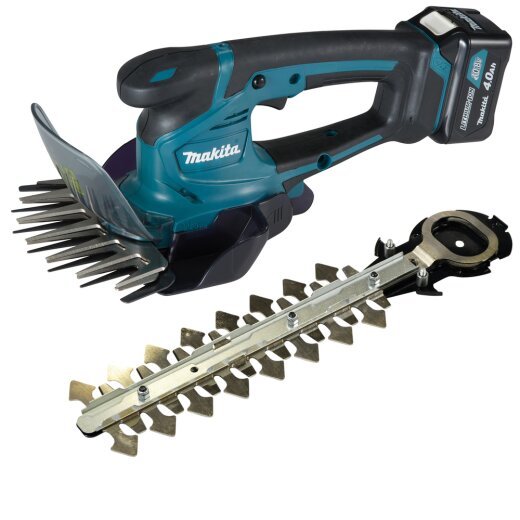 Makita UM600DSMEX Akku-Gras/Strauchschere 12V max. / 4,0 Ah, 2 Akkus + Ladegerät