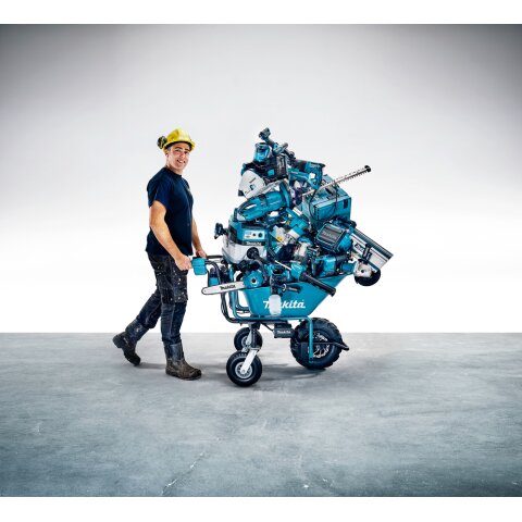 Makita DCU180Z Akku-Schubkarre 18V (ohne Akku, ohne Ladegerät und nur in Verbindung mit Sonderzubehör nutzbar) EN