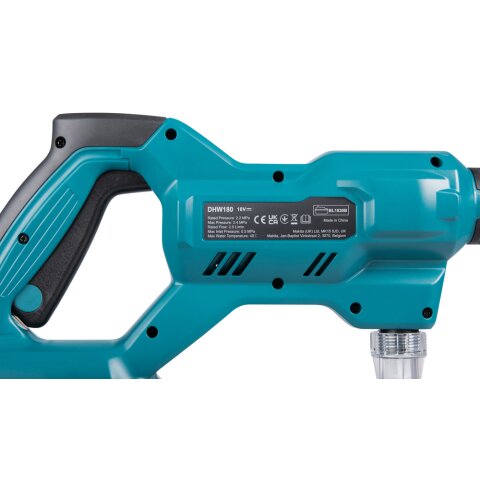 Makita DHW180Z Akku-Druckreiniger 18V (ohne Akku, ohne Ladegerät)