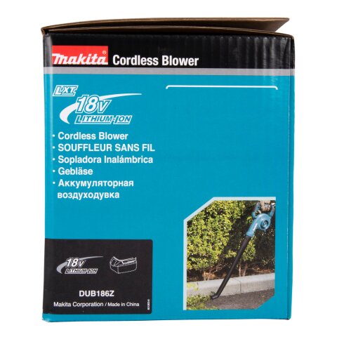 Makita DUB186Z Akku-Gebläse 18V (ohne Akku, ohne Ladegerät)