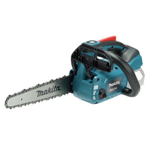 Makita DUC254CZ Akku-Top Handle Kettensäge 18V, 1/4" Carving (ohne Akku, ohne Ladegerät)