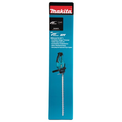 Makita DUH507Z Akku-Heckenschere 50 cm 18V (ohne Akku, ohne Ladegerät) EN