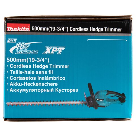 Makita DUH507Z Akku-Heckenschere 50 cm 18V (ohne Akku, ohne Ladegerät) EN