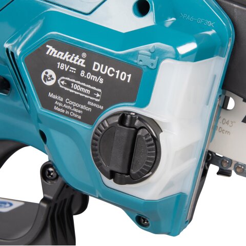 Makita DUC101RF01 Akku-Astsäge 18V / 3,0 Ah, 1 Akku + Ladegerät EN