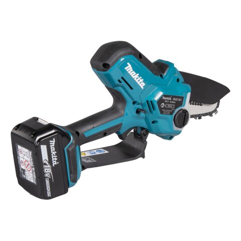 Makita DUC101RF01 Akku-Astsäge 18V / 3,0 Ah, 1 Akku + Ladegerät EN