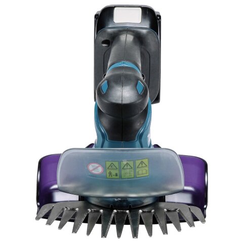 Makita DUM604RFX1 Akku-Grasschere 18V / 3,0 Ah, 1 Akku + Ladegerät inkl. Griffverlängerung mit Rolle EN