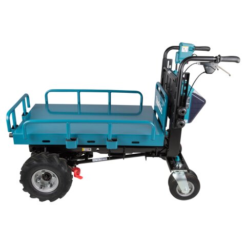 Makita DCU601Z Akku-Schubkarre 2x18V mit elektrischem Hub...