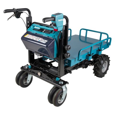 Makita DCU601Z Akku-Schubkarre 2x18V mit elektrischem Hub (ohne Akku, ohne Ladegerät)