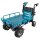 Makita DCU601Z Akku-Schubkarre 2x18V mit elektrischem Hub (ohne Akku, ohne Ladegerät)