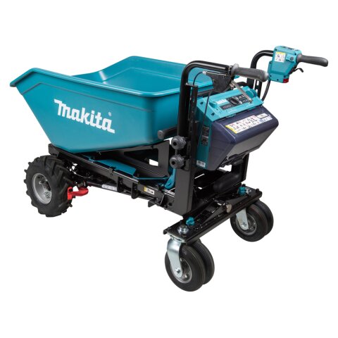 Makita DCU602Z Akku-Schubkarre 2x18V mit elektrischer Kippfunktion (ohne Akku, ohne Ladegerät) EN