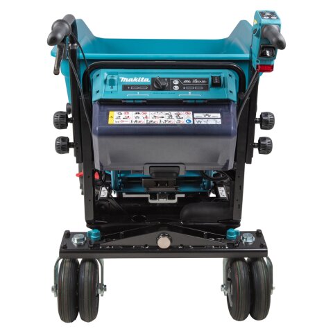 Makita DCU602Z Akku-Schubkarre 2x18V mit elektrischer Kippfunktion (ohne Akku, ohne Ladegerät) EN