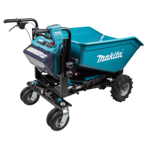 Makita DCU602Z Akku-Schubkarre 2x18V mit elektrischer Kippfunktion (ohne Akku, ohne Ladegerät) EN