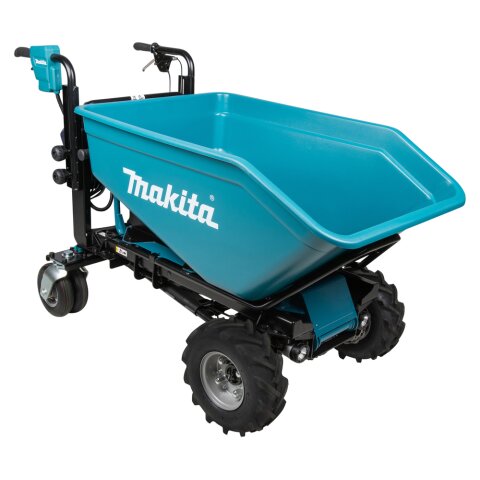Makita DCU602Z Akku-Schubkarre 2x18V mit elektrischer Kippfunktion (ohne Akku, ohne Ladegerät) EN